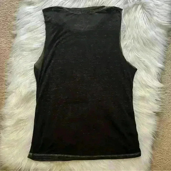 Fifth Sun You Had Me At Pumpkin Spice Burnout Tank Top Small - Picture 5 of 5